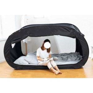 1인용 암막텐트 사계절 인용 난방 캠핑 실내 방충망 지지대