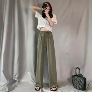 스타일 일상템 차르르 레이토 스트라이프짜임릴랙스핏 보텀