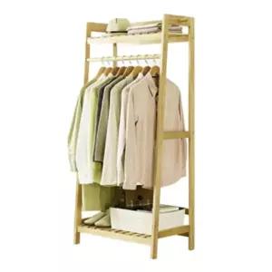 신혼부부 틈새수납 원목소재 다용도옷장/ 쉐어하우스 일반행거 드레스룸 긴옷걸이