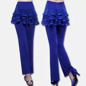 라인댄스 치마바지 모던 여성 라틴댄스 댄스팬츠 줌바