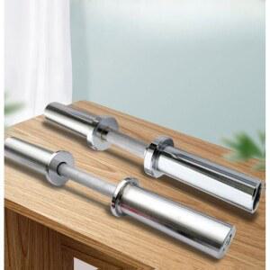 숏바벨 암컬 바벨 40CM 웨이트 헬스장 2개 원판 그립 바벨봉 홈트 덤벨 막대 핀2개