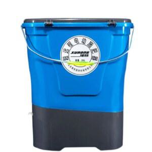 충전식비료살포기 입제 차량용 모래 농사용 염화칼슘 살포기 분사기 배낭형 버킷