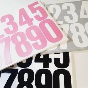 컬러 스티커 대형 신상 인기 방수 숫자