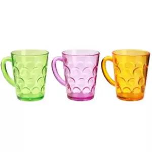 마키물방울손잡이컵 대 아크릴 물컵 쥬스