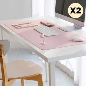 프랑코 논슬립 마우스패드 책상 라이트핑크 대형 2P