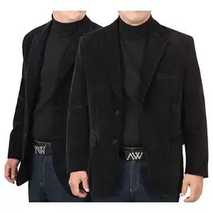 [리빌모아]남자 겨울 소프트 코듀로이 울론 정장 콤비자켓 AR-COW-JPM-101