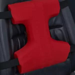 발란스코드 차량용 허리 받침대 등받이 쿠션 레드