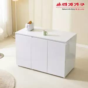 리브 리안트 1200 광파 아일랜드 도어 홈바 수납장 RDY008