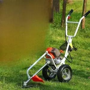바퀴예초기 기계제초기 잔디벌초 잔디깍는기계 깎는
