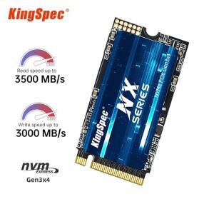 [호환품]KingSpec M2 NVMe Ssd 256GB 512GB 1TB 하드 디스크 2242 PCIe HP 호환노트북 데스크탑 용 내부 솔