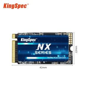 [호환품]KingSpec 256gb 512gb 1TB M2 SSD Gen3x4 NVMe 3500MB/s 2242 데스크탑 및 노트북용 내부 솔리드