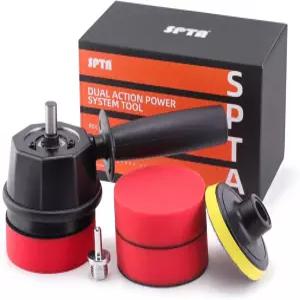 듀얼 액션 파워 시스템 도구 강제 폴리셔 어댑터 디테일링 자동차 연마 완충 왁스 및 복합용 무선 드릴을