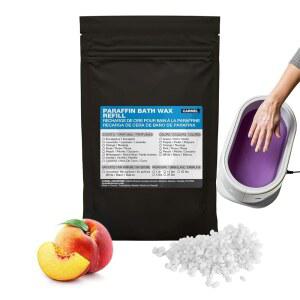 카멜 파라핀 목욕 왁스 리필, 복숭아 향(1파운드), 비드, 손과 발용