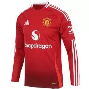 [정품] 아디다스 맨체스터 유나이티드 2024/25 홈 저지 긴팔 유니폼 맨유 (IT1971)