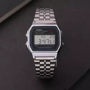 [카시오]빈티지 스퀘어 전자시계 남녀 커플 손목시계