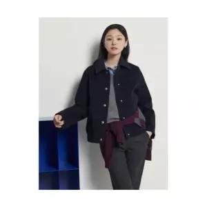 빈폴 BEANPOLE LADIES 울 헤링턴 숏 코트 네이비 (BF5X30C02R) BF5X30C02R 292585