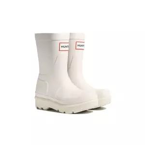 HUNTER UNISEX 오리지날 2.0 숏 레인부츠 - 화이트윌로우 UFS7000RMAWHW 196197