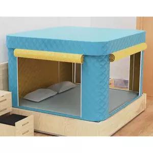 침대텐트 난방텐트 침대 텐트 방한 방음 두꺼운 보온