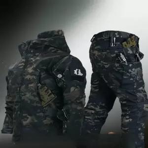 겨울 작업복 밀리터리 세트 X7 미군 블랙 에스 군용