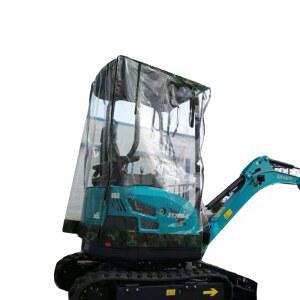 15 야외 커버비닐 보온 따뜻한 덮개 굴삭기 천막 미니 접이식 포크레인 커버