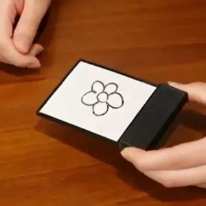 SUMAG 플릭! 화이트보드 매직 트릭이 체인지에 그려져 즉시 클로즈업 환상 마술사를 위한 멘탈리즘 소품을