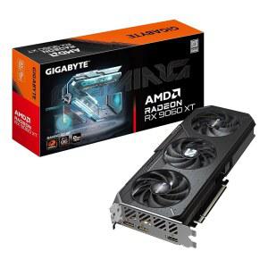 기가바이트 라데온 RX 9060 XT 게이밍 OC 8G 그래픽 카드 - 8GB GDDR6, 128비트, PCI-E 5.0, 3320MHz 코어 클럭, 디스플레이포트 2개, HDMI 1개, GV-R9060XT OC-8GD