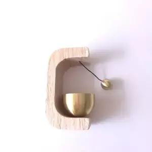 원목 UMO221T4 자석 도어벨 네이쳐