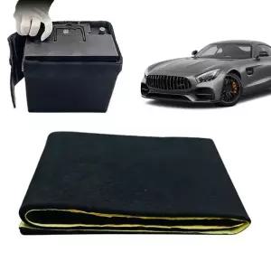 단열재 차량용 배터리 담요 면 방화 접착 절연 커버 열 차단 차량 18x100cm