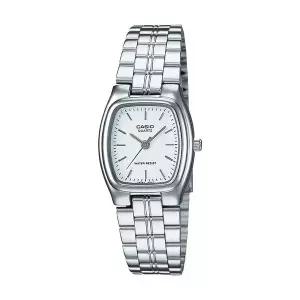 [신세계라이브쇼핑]카시오 LTP-1169D-7A 스퀘어 아날로그 여성 메탈 시계