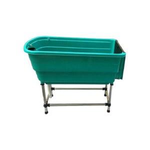 목욕통 스탠드 고양이 소형 욕조 발코니 강아지스탠드욕조 선반 80x60x90 펫욕조