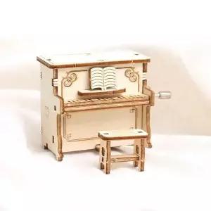 피아노오르골키트 KJI536N6 DIY오르골피아노 조립장난감 조립형오르골