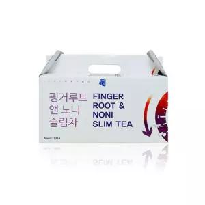 산해랑 국내산 핑거루트 노니 슬림차 80ml x 33포 핑거루트차 산해랑즙 건강즙