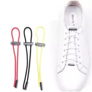 탄성 신발끈 버클 풀림 방지 운동화 캐주얼 스포티 금속잠금걸이