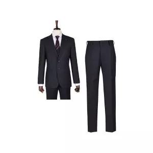 BY파크랜드울혼방 도트 스트레치 클래식 정장 세트-AA9SS308_AA9PS308