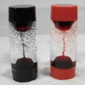 밀도실험 파라핀오일과 모래로 만든 모래시계