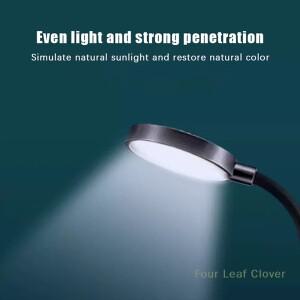 USB 수족관 LED 램프 어항 조명 장식 수생 다중 모드 디밍 가능 밝기 풀 스펙트럼 미니 클립 5V