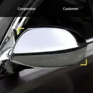 기본형 스포티지R 사이드미러커버 2pcs 메탈미러커버 자동차사이드미러커버 차량용사이드미러커버