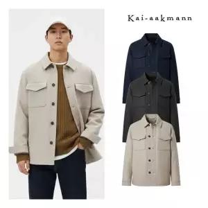 [카이아크만]유니)울혼방 패딩 방모 셔켓(FKOWCUP732M 186723