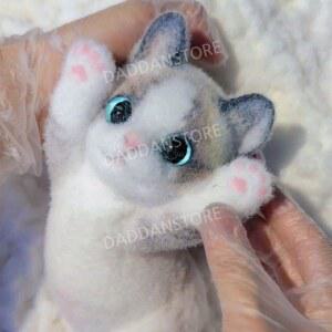 장인이 만든 고양이 뚱냥이 캣 인형 핸드메이드 말랑이