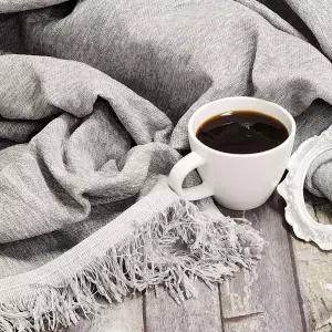 무지 블랑캣 그레이 130x180 감성담요 캠핑러그 캠핑