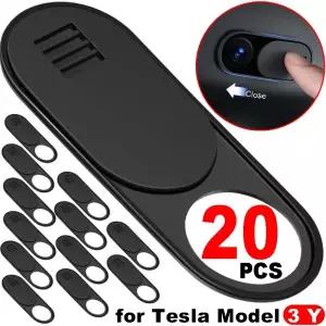 웹캠커버 카메라 가리개 IPad 태블릿 노트북 슬라이드 스티커 초박형 웹캠 커버 Tesla Model 3 Y 캐빈