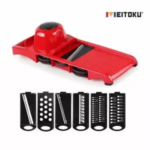 주방 LTK005M6 다용도 채칼세트 8P 야채채칼 슬라이스칼 와플썰