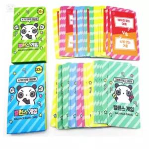 오네모데 밸런스게임 질문카드 2개 가족보드게임