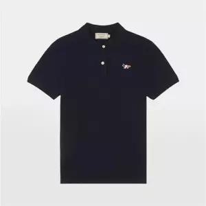 메종키츠네 트리컬러 폭스 패치 폴로 반팔 티셔츠 GW00210KJ7002 NA