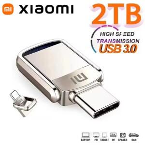 샤오미 미지아 U 디스크 USB 3.0 타입-C 인터페이스 모바일폰 컴퓨터 고속 상호 전송 휴대용 메모리 2TB 1T