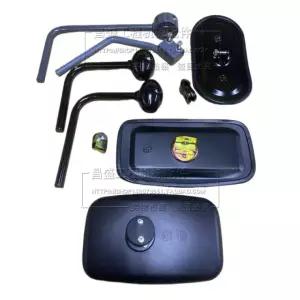 굴착기 사이드미러 백미러 포크레인 곡선 보조 대형차 교체