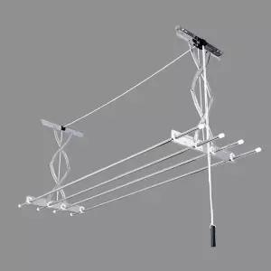 [룽스]천정건조대 베란다빨래건조대 2단