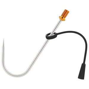 SANLIKE 구슬 무늬용 갸프 스테인리스 선단 가프후크 1/2인치 나사 사이즈 푸른 것 개프 대형 낚시용 록쇼어용 가프