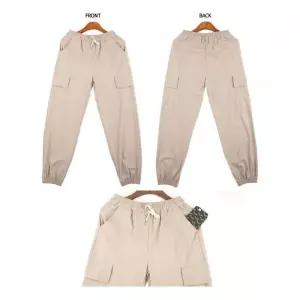 나일론 허리밴딩 조거핏 카고팬츠 스판 고무줄바지