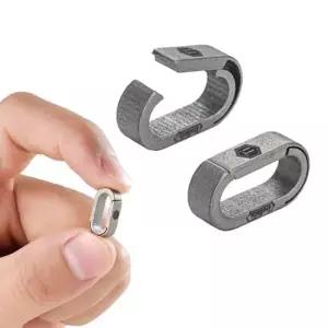 티타늄 미니 링크 커넥터 2P 세트 열쇠고리 키홀더